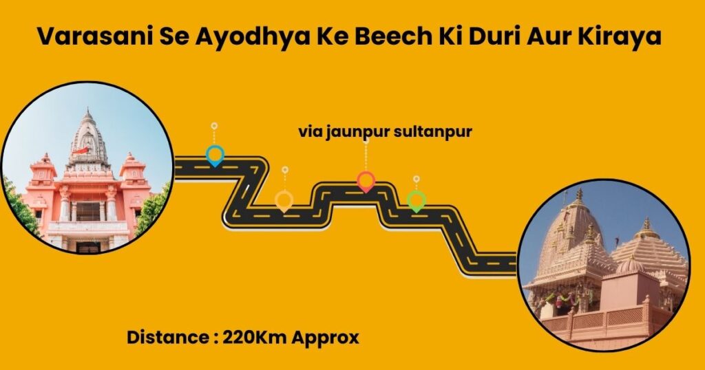 Varasani Se Ayodhya Ke Beech Ki Duri Aur Kiraya