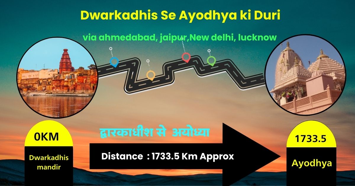Dwarkadhis Se Ayodhya ki Duri 