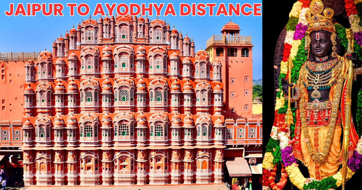 Jaipur To Ayodhya Distance