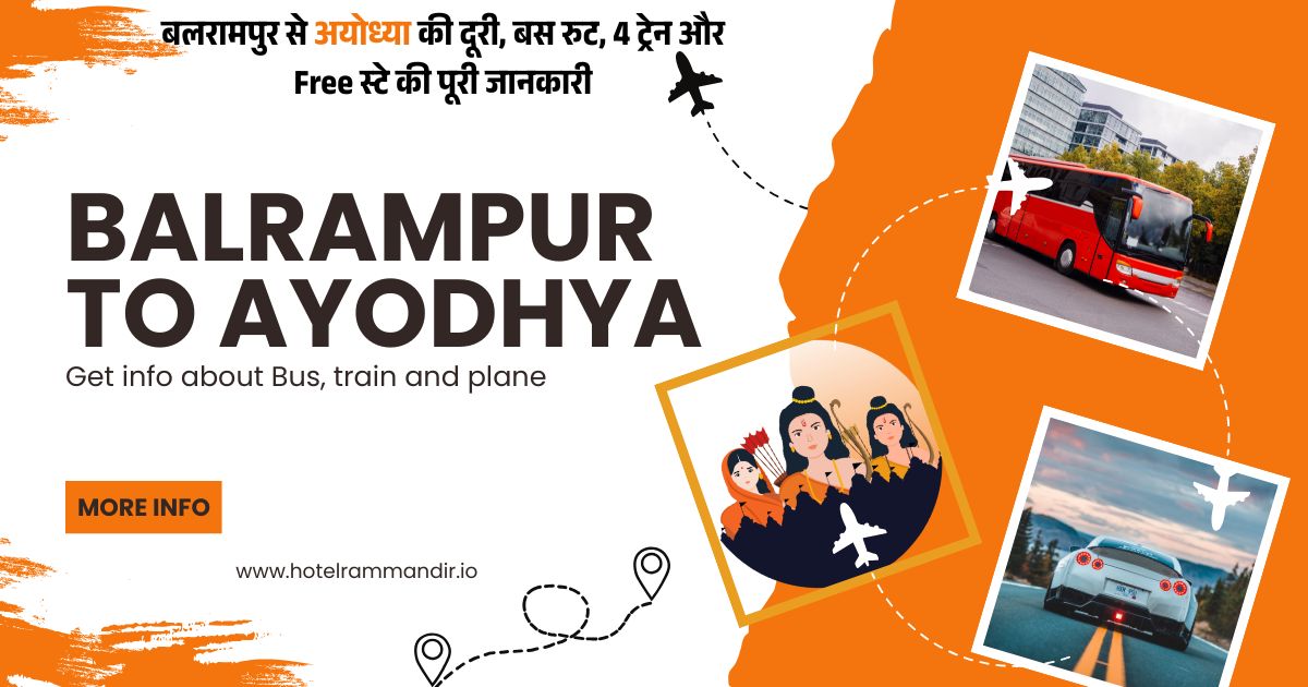 Balrampur to Ayodhya